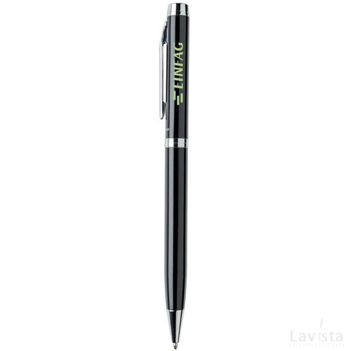 Luzern pen zwart, zilver