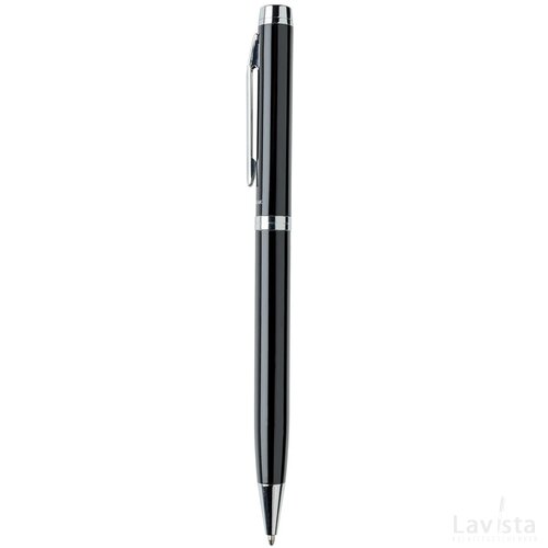 Luzern pen zwart, zilver