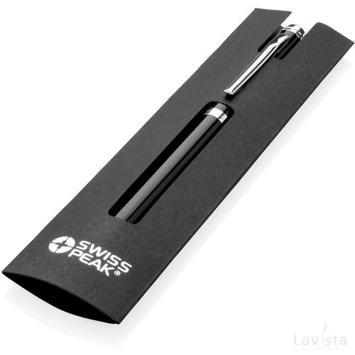 Luzern pen zwart, zilver