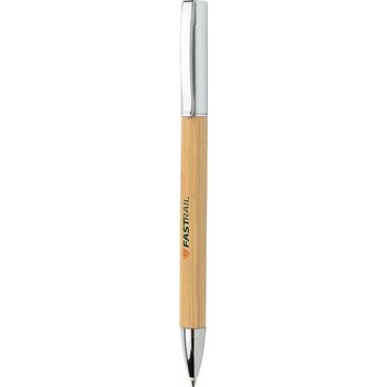 Moderne bamboe pen bruin