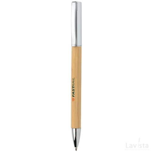 Moderne bamboe pen bruin
