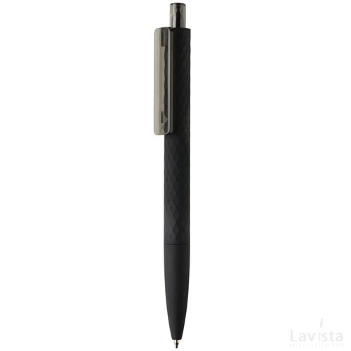 X3 zwart smooth touch pen zwart, zwart