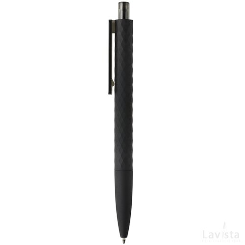 X3 zwart smooth touch pen zwart, zwart
