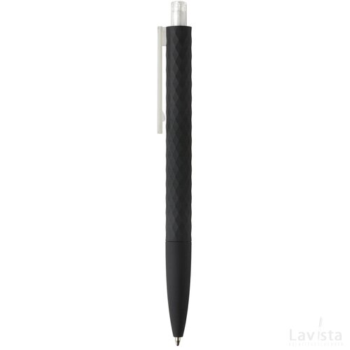X3 zwart smooth touch pen transparant, zwart