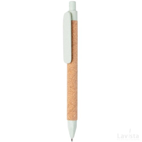 Write tarwestro en kurk pen groen