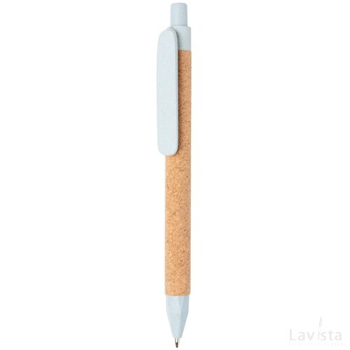 Write tarwestro en kurk pen blauw