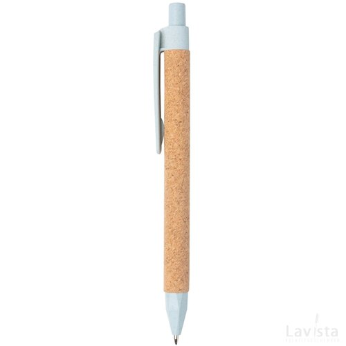 Write tarwestro en kurk pen blauw