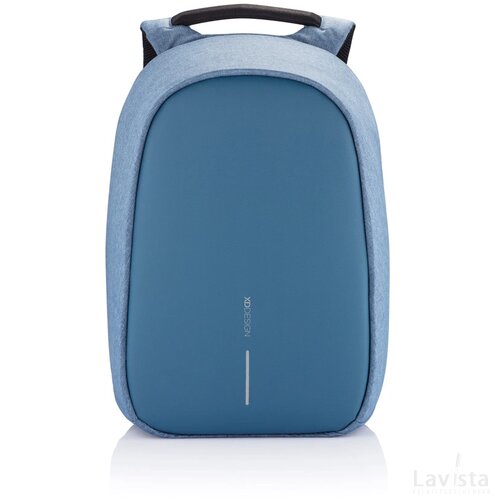 Bobby Hero Regular, anti-diefstal rugzak lichtblauw, zwart