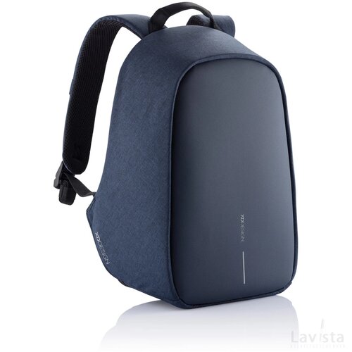 Bobby Hero Small, anti-diefstal rugzak donkerblauw, zwart