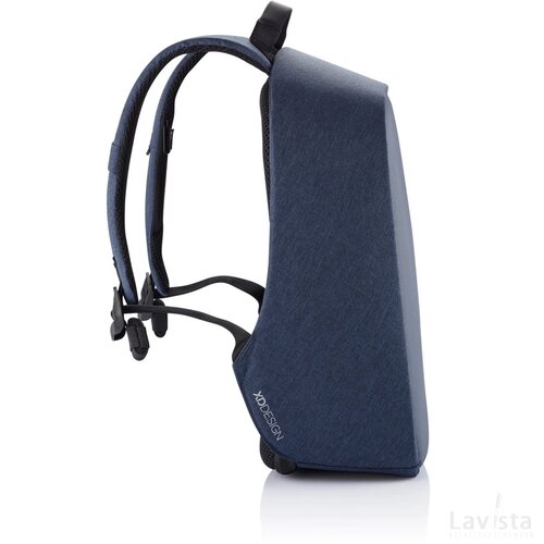 Bobby Hero Small, anti-diefstal rugzak donkerblauw, zwart