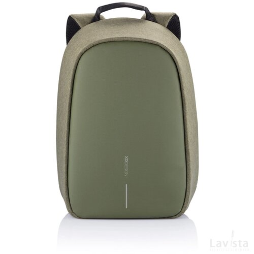 Bobby Hero Small, anti-diefstal rugzak groen, zwart