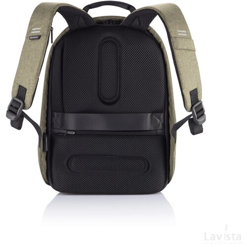 Bobby Hero Small, anti-diefstal rugzak groen, zwart