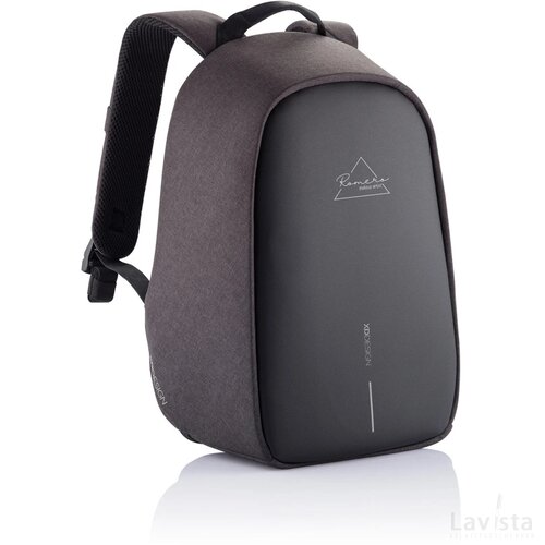 Bobby Hero Small, anti-diefstal rugzak zwart, grijs