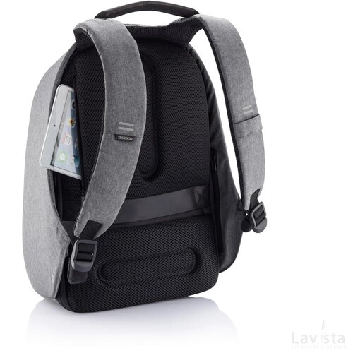 Bobby Hero XL, anti-diefstal rugzak grijs, grijs