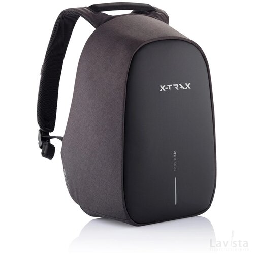 Bobby Hero XL, anti-diefstal rugzak zwart, grijs