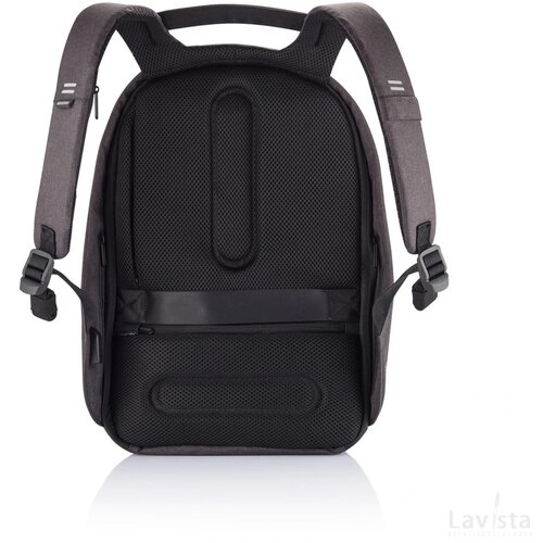 Bobby Hero XL, anti-diefstal rugzak zwart, grijs