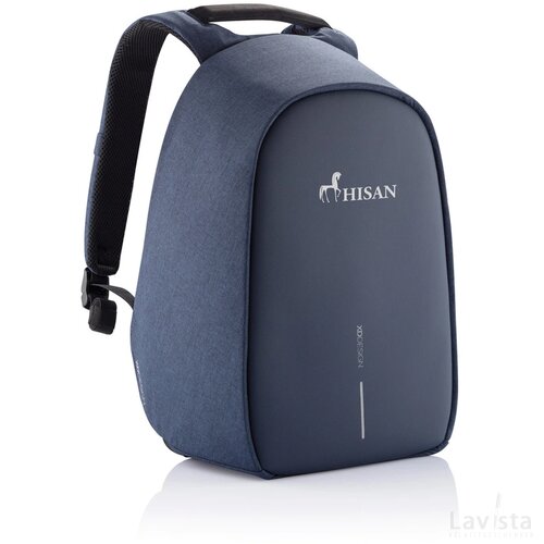 Bobby Hero XL, anti-diefstal rugzak donkerblauw, grijs