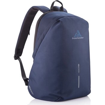 Bobby Soft, anti-diefstal rugzak donkerblauw, zwart