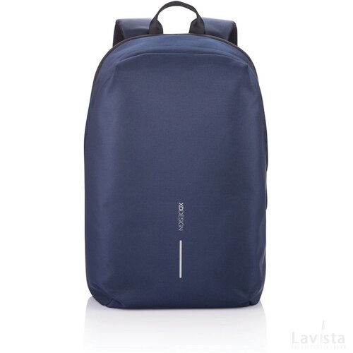 Bobby Soft, anti-diefstal rugzak donkerblauw, zwart