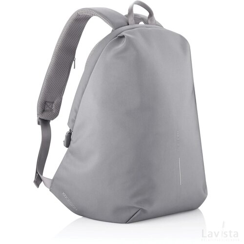 Bobby Soft, anti-diefstal rugzak grijs, blauw