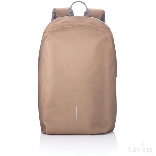 Bobby Soft, anti-diefstal rugzak khaki, grijs