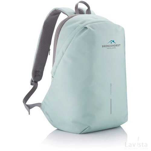 Bobby Soft, anti-diefstal rugzak mint, grijs
