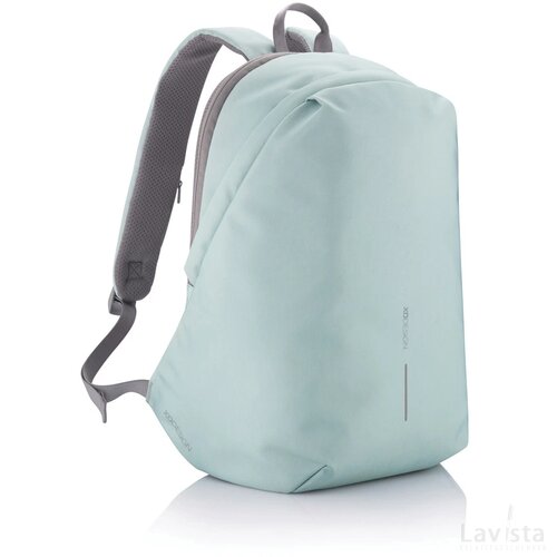 Bobby Soft, anti-diefstal rugzak mint, grijs