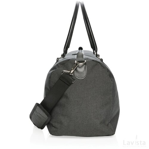 Weekendtas met USB A oplaadpunt zwart