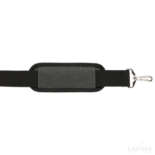 Weekendtas met USB A oplaadpunt zwart