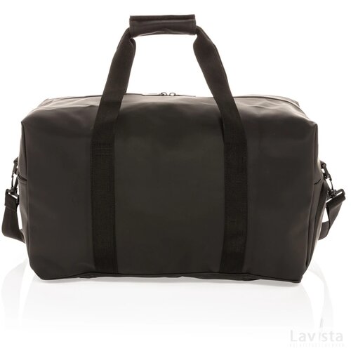 Smooth PU weekendtas PVC-vrij zwart