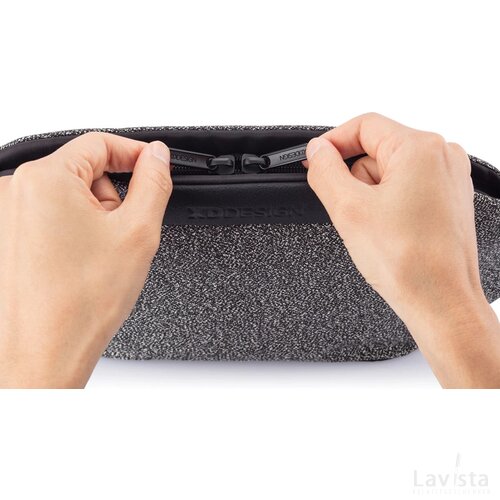 Urban bumbag grijs, zwart