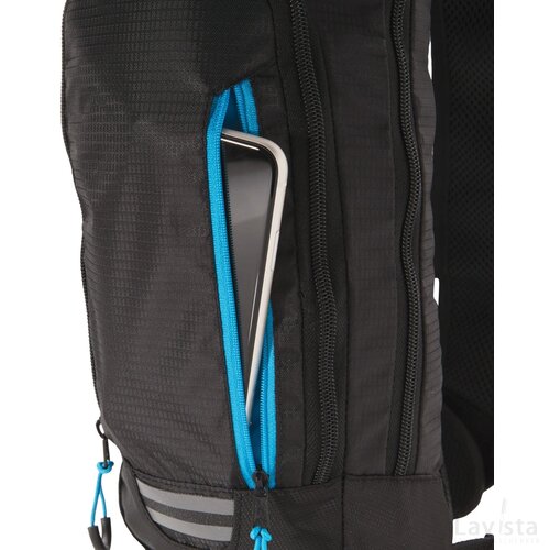 Explorer ribstop kleine wandelrugzak 7L PVC-vrij zwart, blauw
