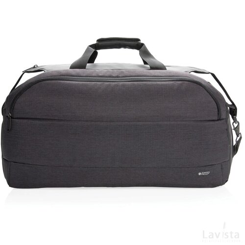 Modern weekend tas PVC vrij zwart