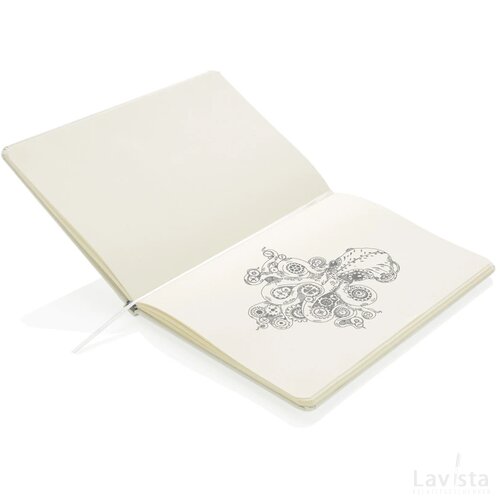 A5 hardcover schetsboek wit