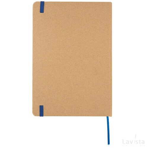A5 kraft notitieboek blauw