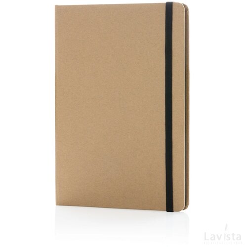 A5 kraft notitieboek zwart