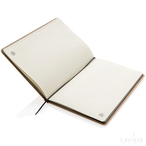 A5 kraft notitieboek zwart