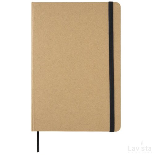 A5 kraft notitieboek zwart