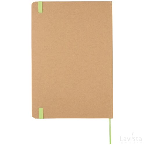 A5 kraft notitieboek groen