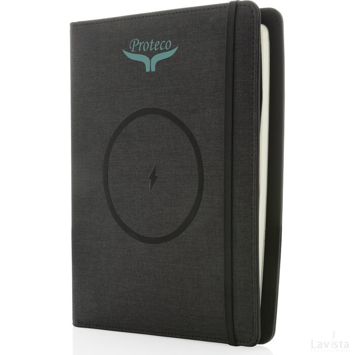 Air 5W A5 notitieboek omslag met draadloos opladen zwart