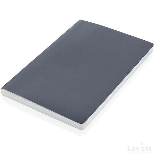 Impact softcover steenpapier notitieboek A5 antraciet