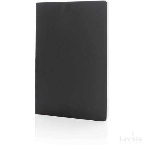 Impact softcover steenpapier notitieboek A5 zwart