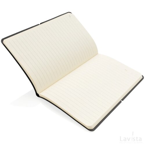 Moderne deluxe softcover notitieboek A5 donkerblauw