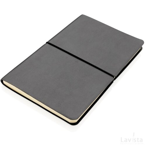 Moderne deluxe softcover notitieboek A5 zwart