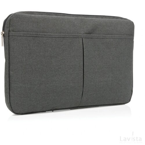 PVC vrije laptop hoes 15” grijs