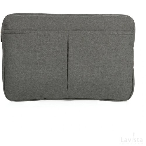 PVC vrije laptop hoes 15” grijs