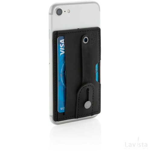 3-in-1 telefoon kaarthouder RFID zwart