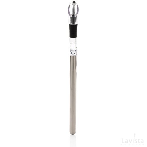 Vino wijnkoelstick zilver