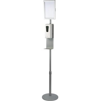 Desinfectiezuil grijs silvergrey zilvergrijs