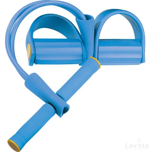 Buik-en rugtrainer lichtblauw